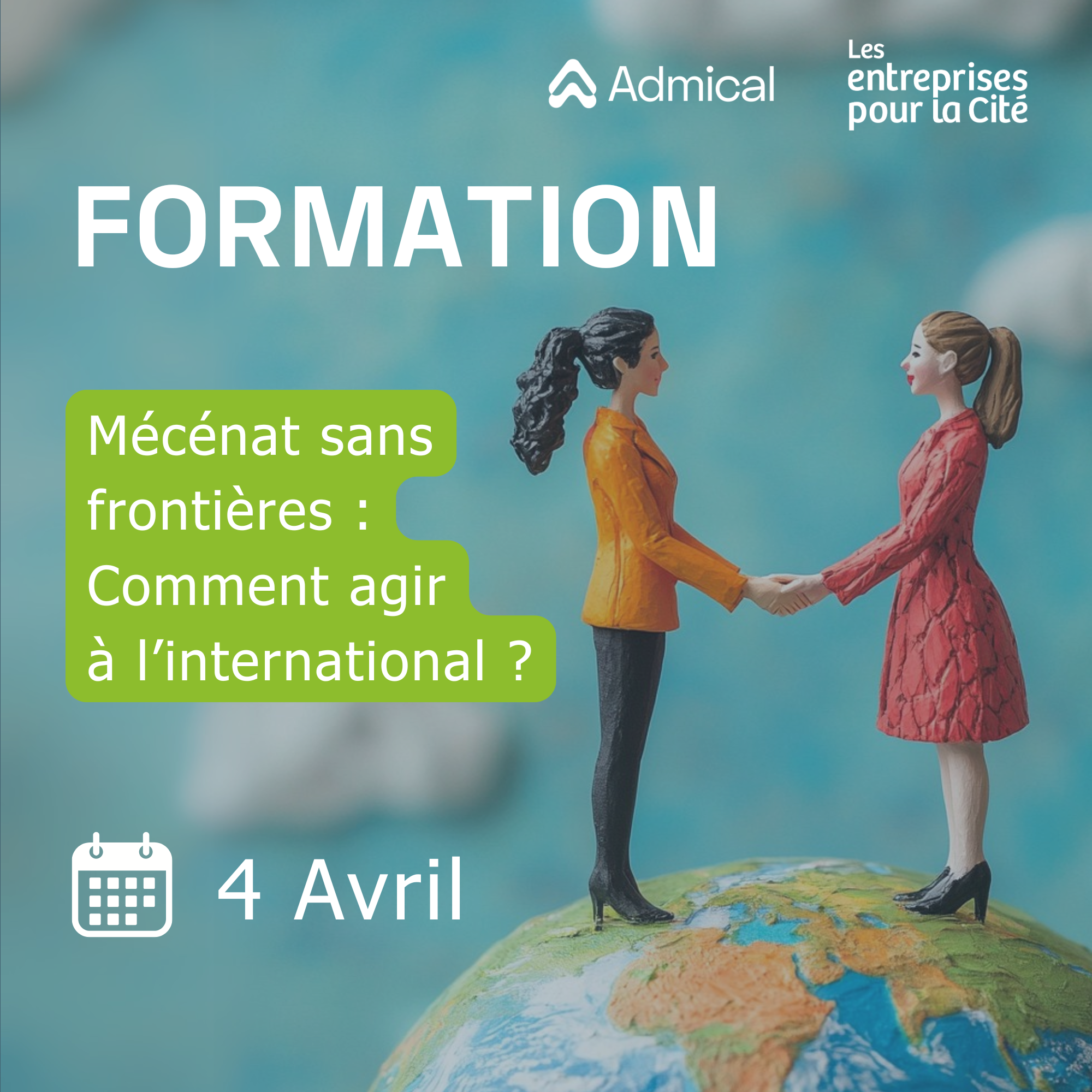 [Formation] Mécénat sans frontières : comment agir à l’international ? • Présentiel / Paris