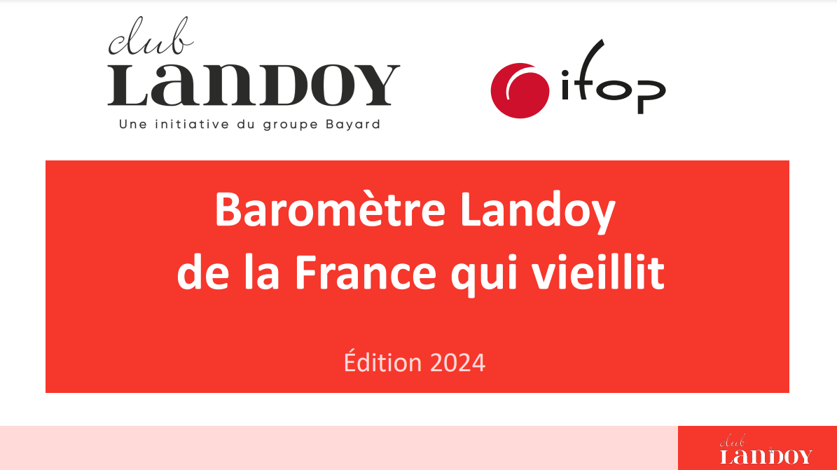 Baromètre Landoy de la France qui vieillit