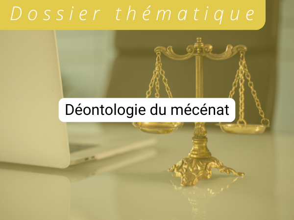 déontologie du mécénat